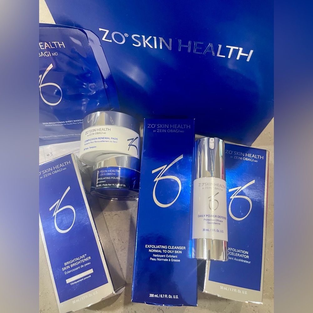 ✨Large ZO Skin Heath Facial Bundle New In Box✨